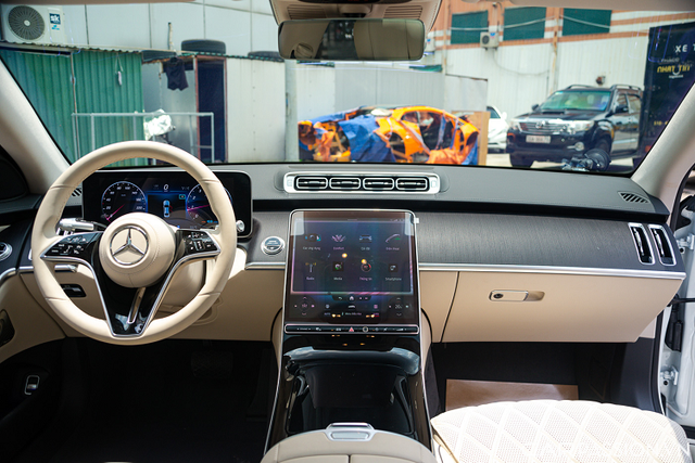 Rao bán Mercedes-Benz S450 độ Maybach mới chạy 42km chỉ 6 tỷ - Hình 7 Rao ban Mercedes-Benz S450 do Maybach moi chay 42km chi 6 ty-Hinh-7