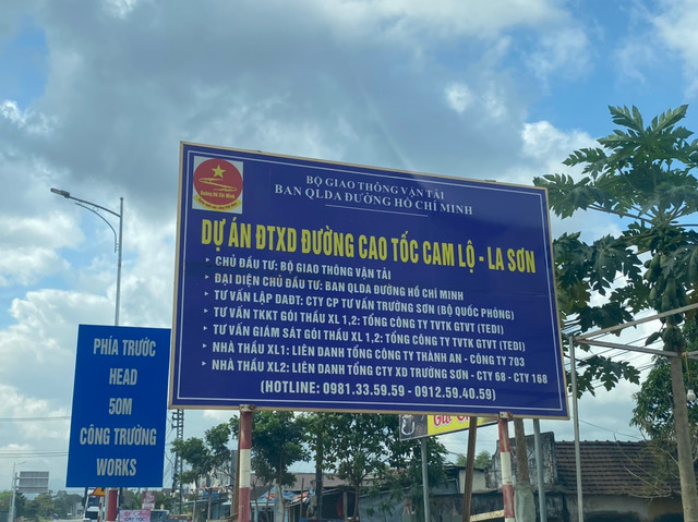 Cận cảnh tuyến cao tốc Cam Lộ - La Sơn trước ngày thông xe - Hình 12 Can canh tuyen cao toc Cam Lo - La Son truoc ngay thong xe-Hinh-12