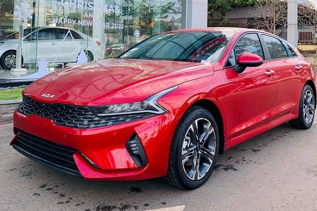 Cận cảnh Kia K5 2022 bản 2.0 Luxury Can canh Kia K5 2022 ban 2.0 Luxury