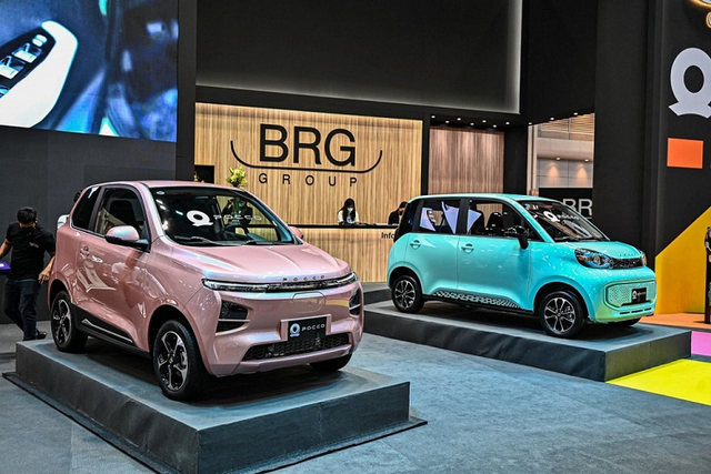 Cặp đôi ô tô điện Pocco Meimei và Duoduo giá từ 262 triệu đồng Cap doi o to dien Pocco Meimei va Duoduo gia tu 262 trieu dong