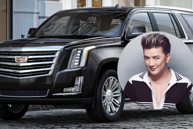 Ca sỹ Đàm Vĩnh Hưng lại khoe Cadillac Escalade trên đất Mỹ Ca sy Dam Vinh Hung lai khoe Cadillac Escalade tren dat My