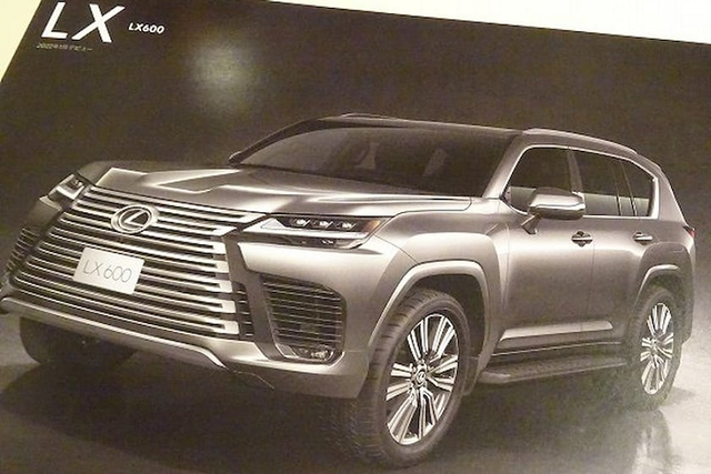 Cận cảnh 'chuyên cơ mặt đất' Lexus LX 600 Can canh 'chuyen co mat dat' Lexus LX 600