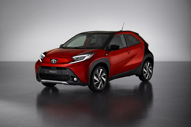 Cận cảnh SUV đô thị giá rẻ Toyota Aygo X 2022 Can canh SUV do thi gia re Toyota Aygo X 2022