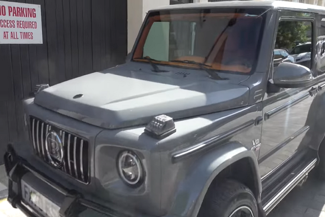 Suzuki Jimny giá rẻ độ thành Mercedes-AMG G63 rao bán 1,2 tỷ đồng - Hình 5 Suzuki Jimny gia re do thanh Mercedes-AMG G63 rao ban 1,2 ty dong-Hinh-5