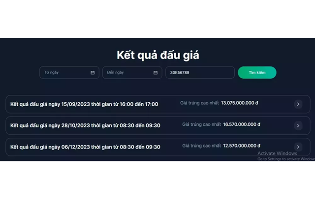 Biển số 30K-567.89 trúng đấu giá 12,57 tỷ đăng ký cho siêu xe - Hình 3 Bien so 30K-567.89 trung dau gia 12,57 ty dang ky cho sieu xe-Hinh-3