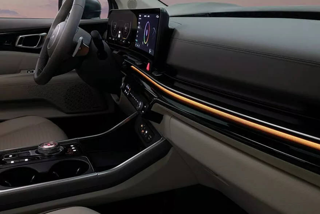 Chi tiết nội thất Kia Carnival 2025 sang chảnh - Hình 7 Chi tiet noi that Kia Carnival 2025 sang chanh-Hinh-7