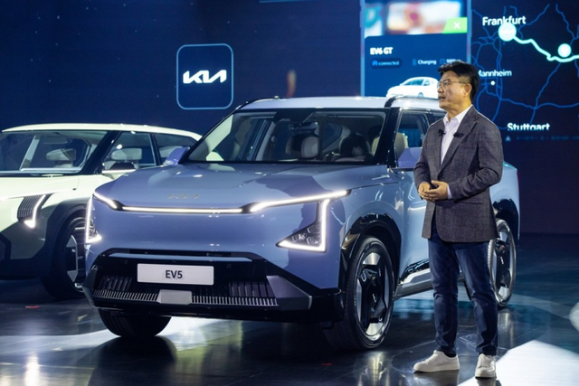 Cận cảnh Kia EV5 2024 từ 526 triệu đồng Can canh Kia EV5 2024 tu 526 trieu dong