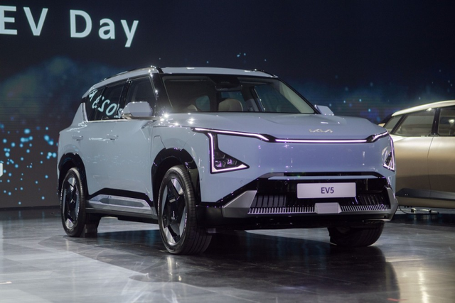 Cận cảnh Kia EV5 2024 từ 526 triệu đồng - Hình 4 Can canh Kia EV5 2024 tu 526 trieu dong-Hinh-4