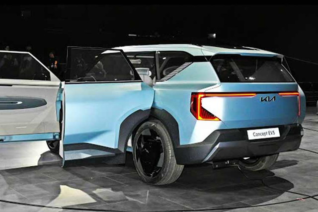 Cận cảnh Kia EV5 2024 từ 526 triệu đồng - Hình 5 Can canh Kia EV5 2024 tu 526 trieu dong-Hinh-5
