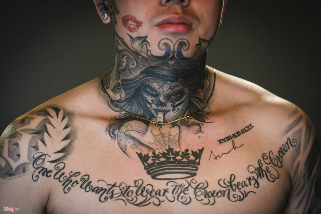 Cuộc sống của những thanh niên xăm kín mặt ở Sài Gòn - Hình 40 Cuoc song cua nhung thanh nien xam kin mat o Sai Gon-Hinh-40