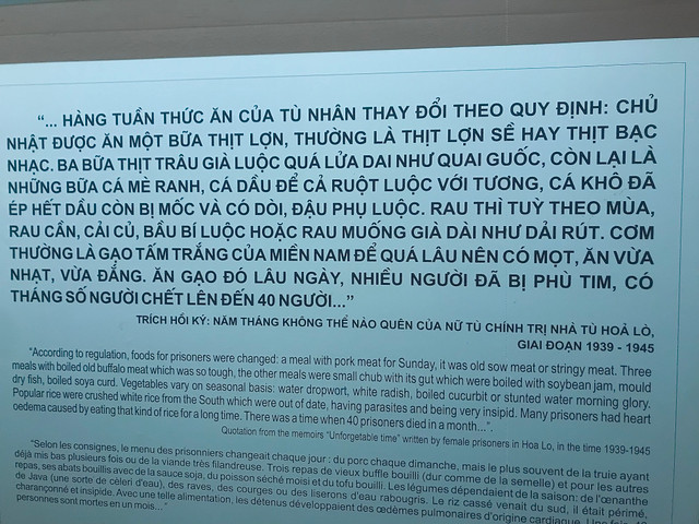 Tận mục di tích lịch sử Nhà tù Hỏa Lò đang "cháy vé" đến hết tháng 9 - Hình 20 Tan muc di tich lich su Nha tu Hoa Lo dang