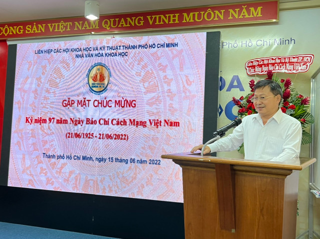 Liên Hiệp hội KHKT TPHCM chúc mừng 97 năm ngày Báo chí cách mạng Việt Nam Lien Hiep hoi KHKT TPHCM chuc mung 97 nam ngay Bao chi cach mang Viet Nam