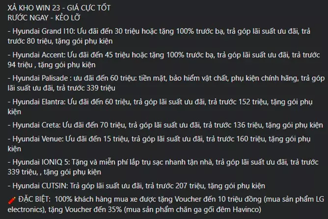 Đại lý xả hàng Hyundai Accent 2023 - Hình 5 Dai ly xa hang Hyundai Accent 2023-Hinh-5