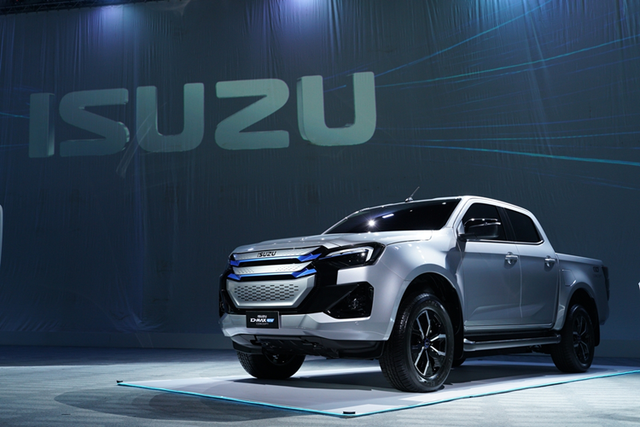 Chi tiết bán tải điện Isuzu D-Max EV Chi tiet ban tai dien Isuzu D-Max EV