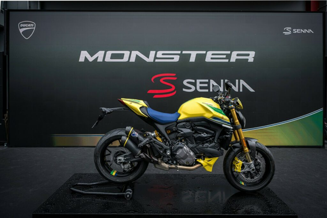 Ducati Monster Senna phiên bản tri ân Ayrton Senna từ 589 triệu đồng - Hình 8 Ducati Monster Senna phien ban tri an Ayrton Senna tu 589 trieu dong-Hinh-8