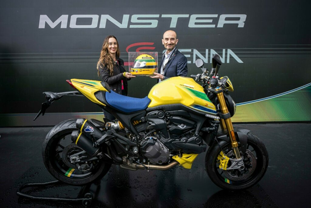 Ducati Monster Senna phiên bản tri ân Ayrton Senna từ 589 triệu đồng - Hình 3 Ducati Monster Senna phien ban tri an Ayrton Senna tu 589 trieu dong-Hinh-3
