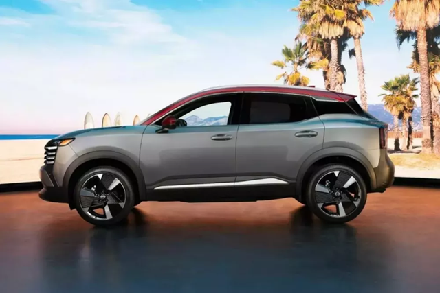 SUV Nissan Kicks 2025 thế hệ mới tăng mạnh kích thước - Hình 7 SUV Nissan Kicks 2025 the he moi tang manh kich thuoc-Hinh-7