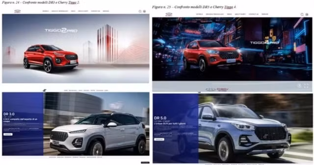 Hang oto Trung Quoc bi phat hon 163 ty vi 'gan mac' xe Italy