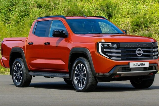 Nissan Navara 2025 thế hệ mới vẫn được giữ kín thông tin Nissan Navara 2025 the he moi van duoc giu kin thong tin