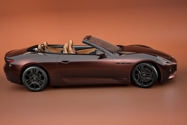 Cận cảnh siêu xe đậm chất rượu vang Maserati GranCabrio Folgore Tignanello - Hình 3 Can canh sieu xe dam chat ruou vang Maserati GranCabrio Folgore Tignanello-Hinh-3