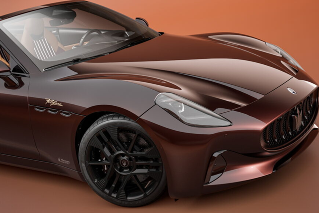 Cận cảnh siêu xe đậm chất rượu vang Maserati GranCabrio Folgore Tignanello - Hình 2 Can canh sieu xe dam chat ruou vang Maserati GranCabrio Folgore Tignanello-Hinh-2
