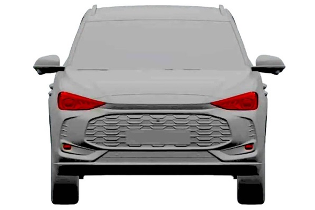 Mẫu crossover MG ZS 2025 thế hệ mới bất ngờ bị rò rỉ hình ảnh - Hình 2 Mau crossover MG ZS 2025 the he moi bat ngo bi ro ri hinh anh-Hinh-2