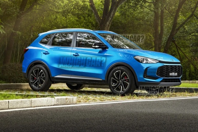Mẫu crossover MG ZS 2025 thế hệ mới bất ngờ bị rò rỉ hình ảnh Mau crossover MG ZS 2025 the he moi bat ngo bi ro ri hinh anh