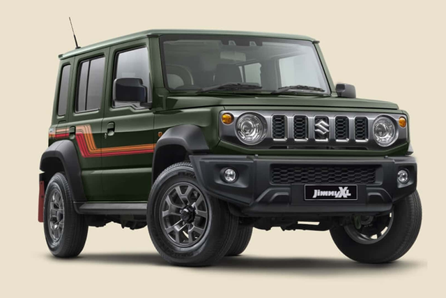 Phiên bản hoài cổ của mẫu xe SUV Jimny Heritage 2024 - Hình 5 Phien ban hoai co cua mau xe SUV Jimny Heritage 2024-Hinh-5