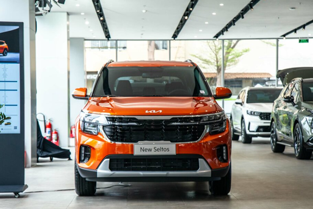 Kia Seltos 2024 giá khởi điểm từ 599 triệu đồng Kia Seltos 2024 gia khoi diem tu 599 trieu dong
