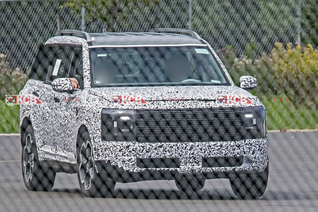 Hyundai Palisade 2026 lộ diện rõ nét, "mượt" hơn cả SantaFe mới - Hình 4 Hyundai Palisade 2026 lo dien ro net,