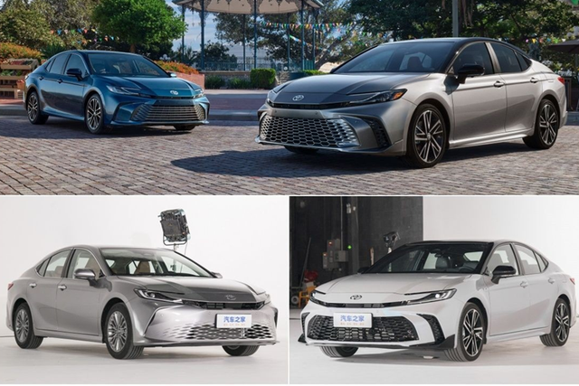 Cận cảnh Toyota Camry 2024 đang chạy thử tại Thái Lan - Hình 3 Can canh Toyota Camry 2024 dang chay thu tai Thai Lan-Hinh-3
