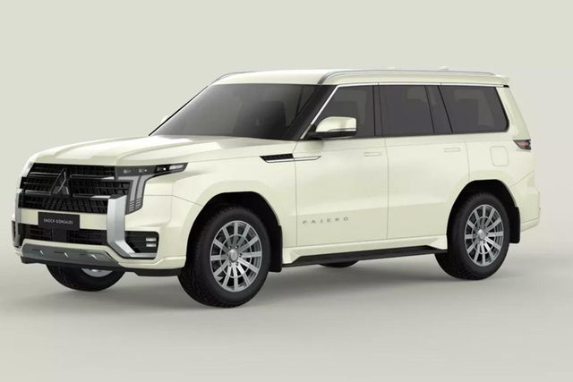 Xem mẫu SUV cỡ lớn Mitsubishi Pajero - Hình 4 Xem mau SUV co lon Mitsubishi Pajero-Hinh-4