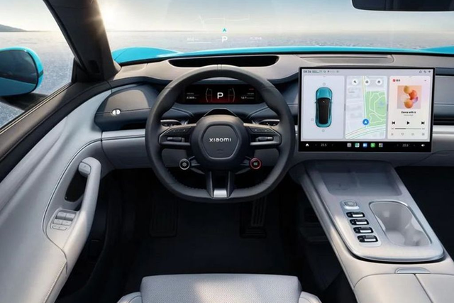 Xem thiet ke noi that cua Xiaomi SU7 dien-Hinh-3