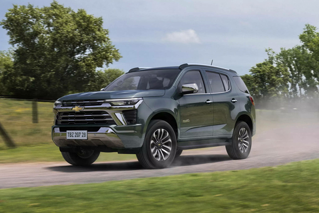 Diện mạo tươi mới của SUV 7 chỗ Chevrolet TrailBlazer 2025 Dien mao tuoi moi cua SUV 7 cho Chevrolet TrailBlazer 2025