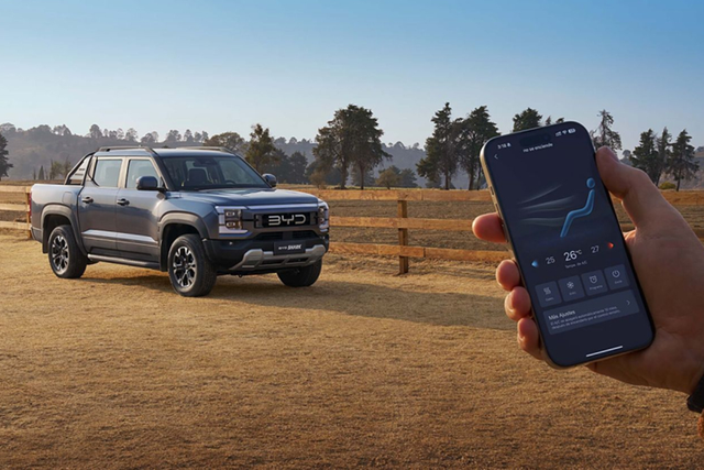 Lộ diện mẫu xe bán tải điện là BYD Shark 2024 mới - Hình 12 Lo dien mau xe ban tai dien la BYD Shark 2024 moi-Hinh-12