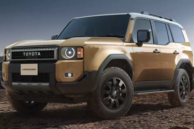 Chi tiết Toyota Land Cruiser Prado 2024 tại Nhật Bản - Hình 3 Chi tiet Toyota Land Cruiser Prado 2024 tai Nhat Ban-Hinh-3