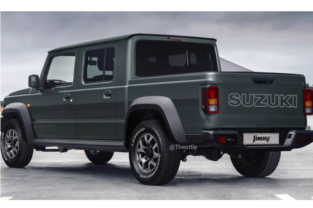 Suzuki Jimny phiên bản bán tải lộ diện - Hình 9 Suzuki Jimny phien ban ban tai lo dien-Hinh-9