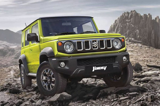 Suzuki Jimny phiên bản bán tải lộ diện - Hình 2 Suzuki Jimny phien ban ban tai lo dien-Hinh-2