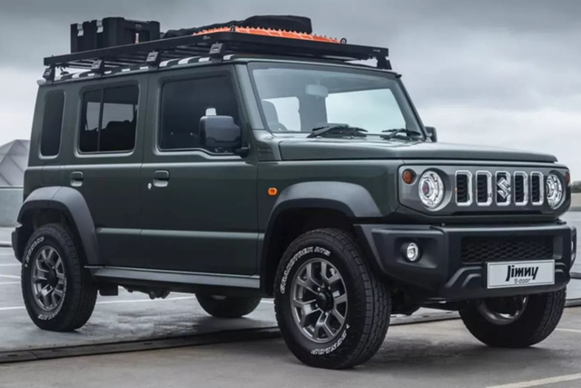 Suzuki Jimny phiên bản bán tải lộ diện - Hình 7 Suzuki Jimny phien ban ban tai lo dien-Hinh-7