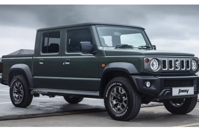 Suzuki Jimny phiên bản bán tải lộ diện - Hình 8 Suzuki Jimny phien ban ban tai lo dien-Hinh-8