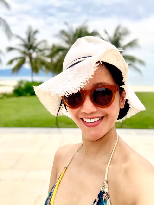 Ve dep khong tuoi cua Hong Nhung khi chen tra thanh xuan da can-Hinh-2