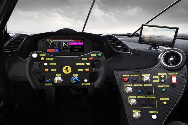 Hiện tại, Ferrari và Pirelli đang cùng hợp tác, nghiên cứu chuyên sâu để phát triển 1 thế hệ lốp mới cho những chiếc xe đua. Còn về 488, chiếc xe này được trang bị hệ thống điều khiển thế hệ mới mang tên E-Diff3 & F1-TCS, phát triển dựa trên công nghệ Kiểm soát Trượt cạnh (SSC). Cuối cùng, một số tinh chỉnh cũng xuất hiện trên 1 chiếc vô lăng khá lạ lẫm.