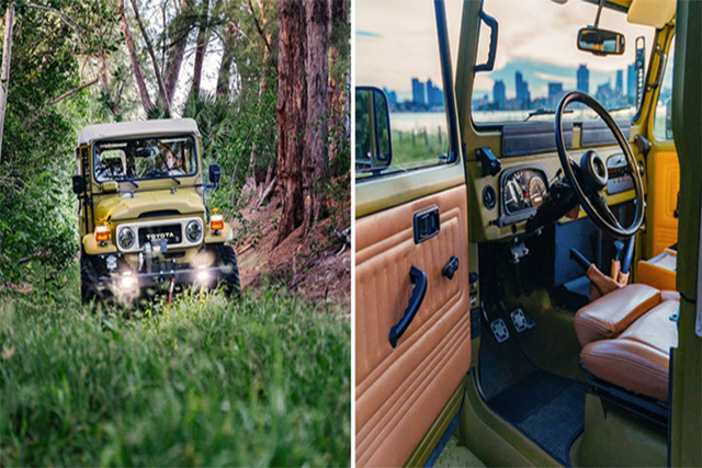 Toyota Land Cruiser cũ phục chế có giá ngang siêu xe - Hình 2 Toyota Land Cruiser cu phuc che co gia ngang sieu xe-Hinh-2