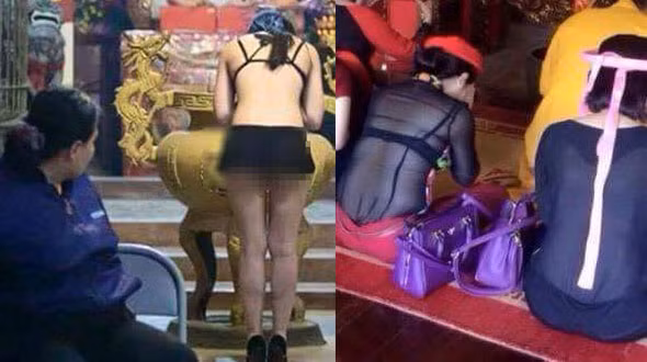 Gai xinh mac suon xam di le chua phan cam, tuong dep ai de...-Hinh-9