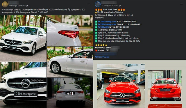 Mercedes-Benz C-Class đang được ưu đãi tới gần 500 triệu tại Việt Nam - Hình 2 Mercedes-Benz C-Class dang duoc uu dai toi gan 500 trieu tai Viet Nam-Hinh-2