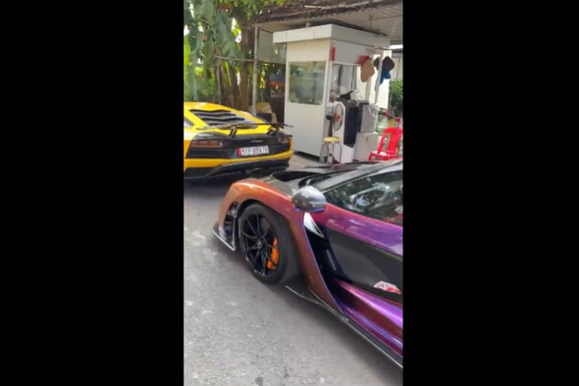 Đại gia Hoàng Kim Khánh mang dàn siêu xe trăm tỷ dạo phố - Hình 4 Dai gia Hoang Kim Khanh mang dan sieu xe tram ty dao pho-Hinh-4