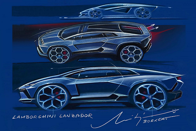 Lộ diện Lamborghini Lanzador - crossover 2+2 GT chạy điện ra mắt 2028 - Hình 4 Lo dien Lamborghini Lanzador - crossover 2+2 GT chay dien ra mat 2028-Hinh-4