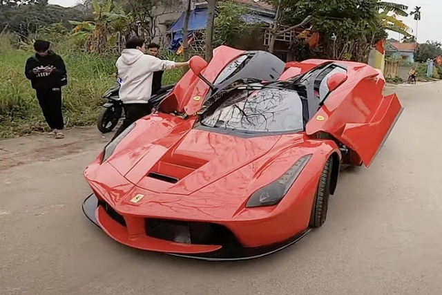 Sau Bugatti Chiron, "siêu phầm" Ferrari LaFerrari made in Vietnam ra mắt Sau Bugatti Chiron,