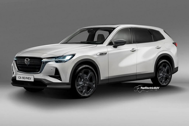 Mazda 'nhá hàng' SUV CX-90 2024 Mazda 'nha hang' SUV CX-90 2024