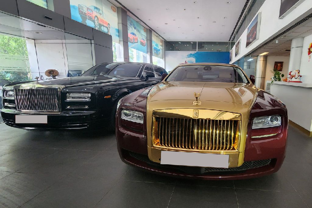 Rolls-Royce Ghost mạ vàng của ông Trịnh Văn Quyết đã có đại gia mua - Hình 6 Rolls-Royce Ghost ma vang cua ong Trinh Van Quyet da co dai gia mua-Hinh-6